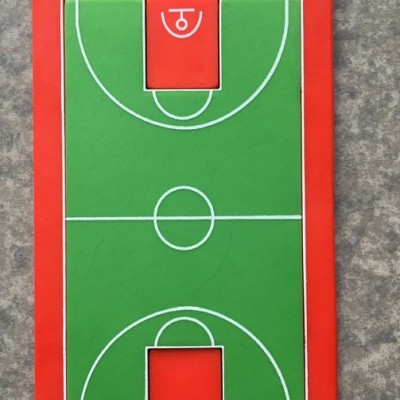 武汉篮球场悬浮地板场地色板
