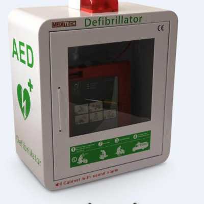 麦迪特壁挂式自动体外除颤器AED外箱放置柜MDA-E11
