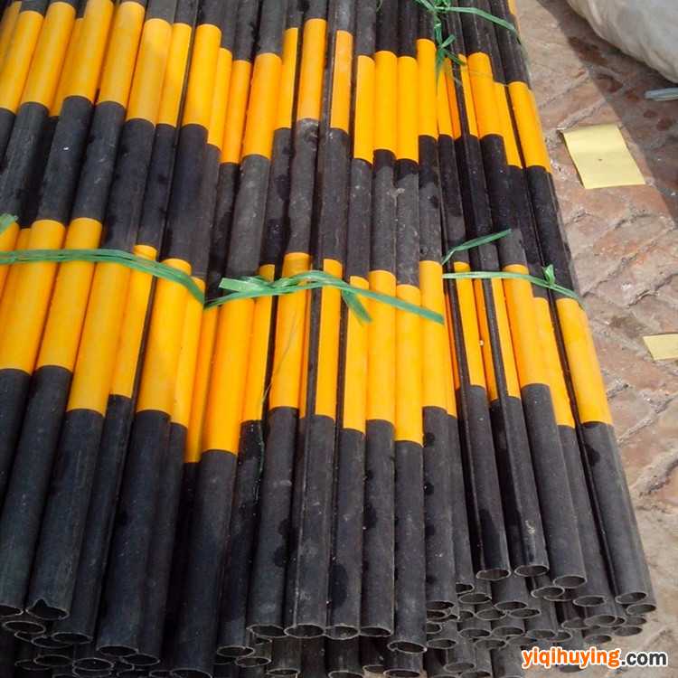 电线杆拉线保护管 PVC警示管 红白 黄黑一套 厂家