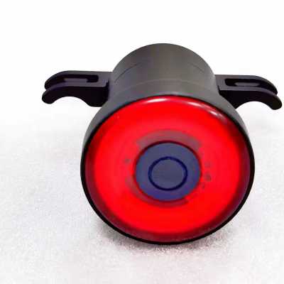 正东自行车迷你尾灯可定制USB铝合金智能刹车感应尾灯